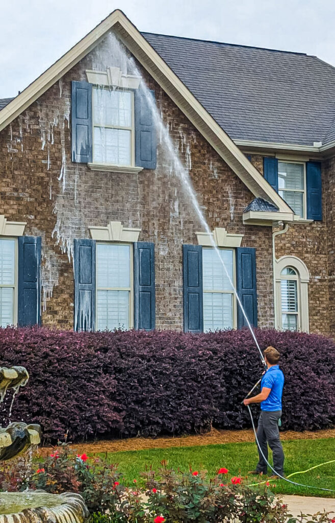pressure washing